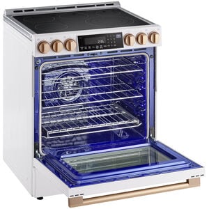 LG Studio 30 in. 6.3 cu. ft. Smart Air Fry True European Convection Slide-In Electric Range with Radiant Burners - Essence White, , hires