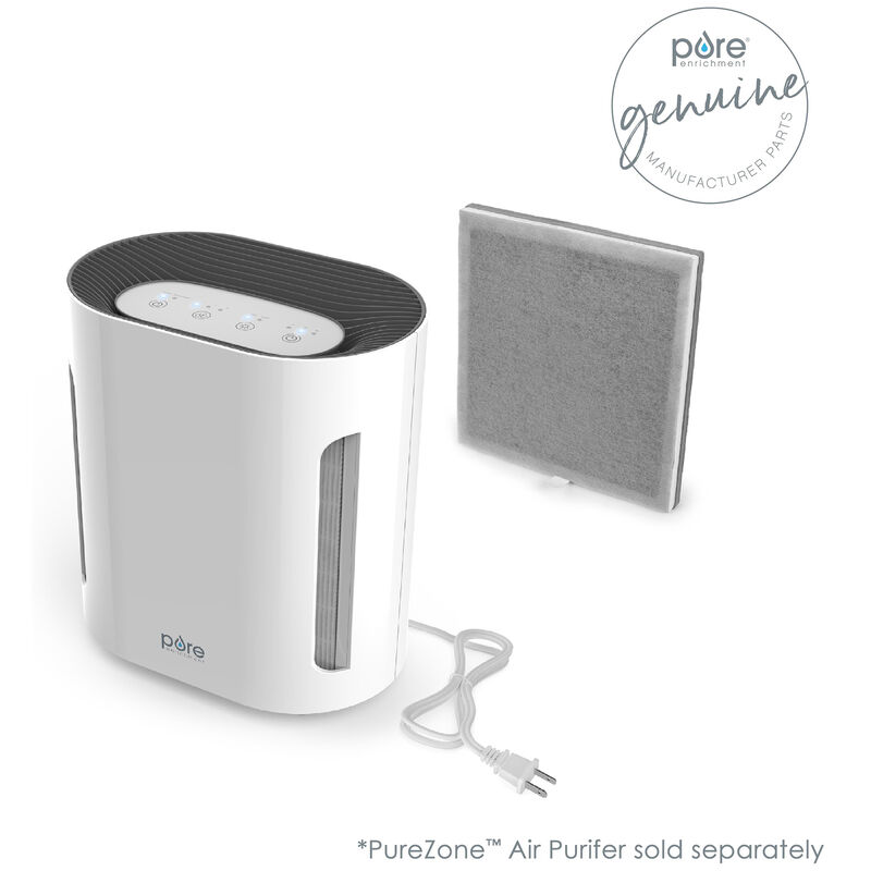 Pure Enrichment Genuine 3-in-1 True HEPA Replacement Filter for the PureZone Air Purifier, , hires