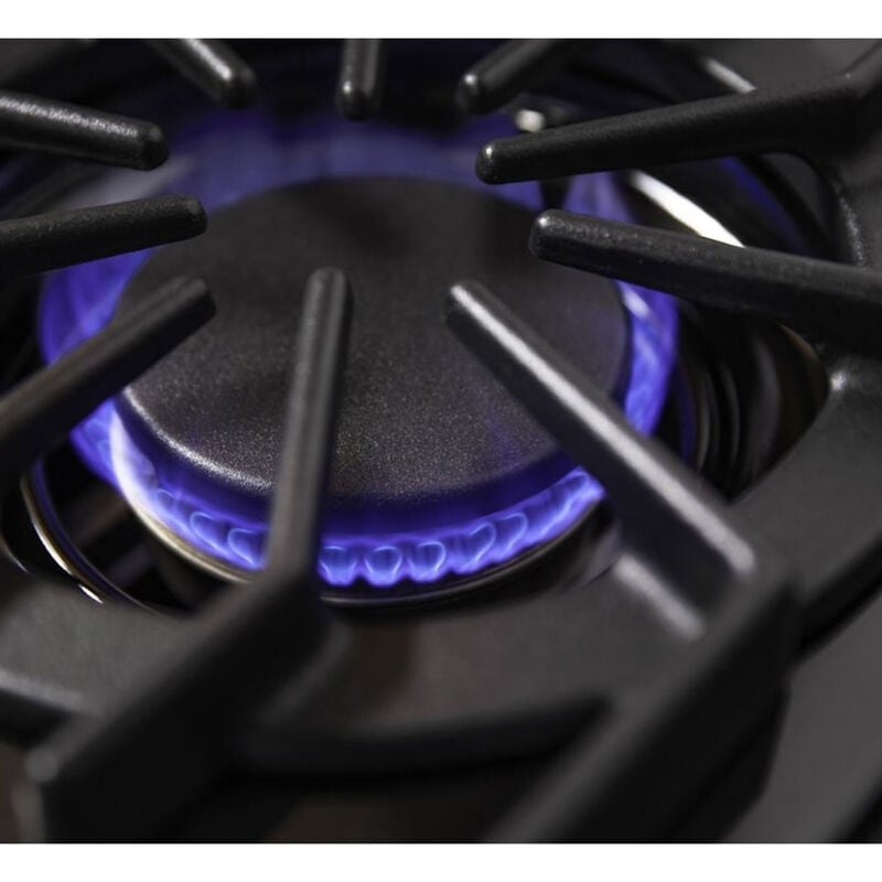 Viking 5 Series 48 in. 6.1 cu. ft. Standard Convection Double Oven Gas Range with Open Burners - Stainless Steel, , hires