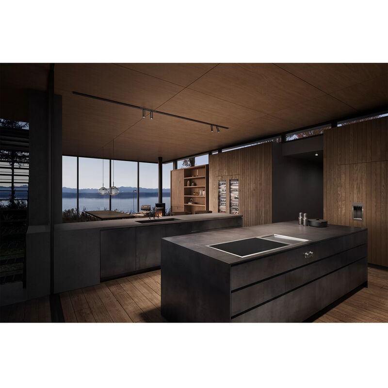 Gaggenau Vario 400 Series 36 in. 1-Burner Smart Induction Cooktop with Simmer Burner & Power Burner - Stainless Steel, , hires