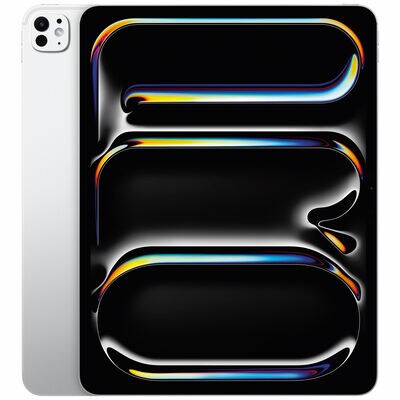 Apple - 13-inch iPad Pro (Latest Model) M4 chip Wi-Fi 1TB with OLED - Silver | MVX73LL-A