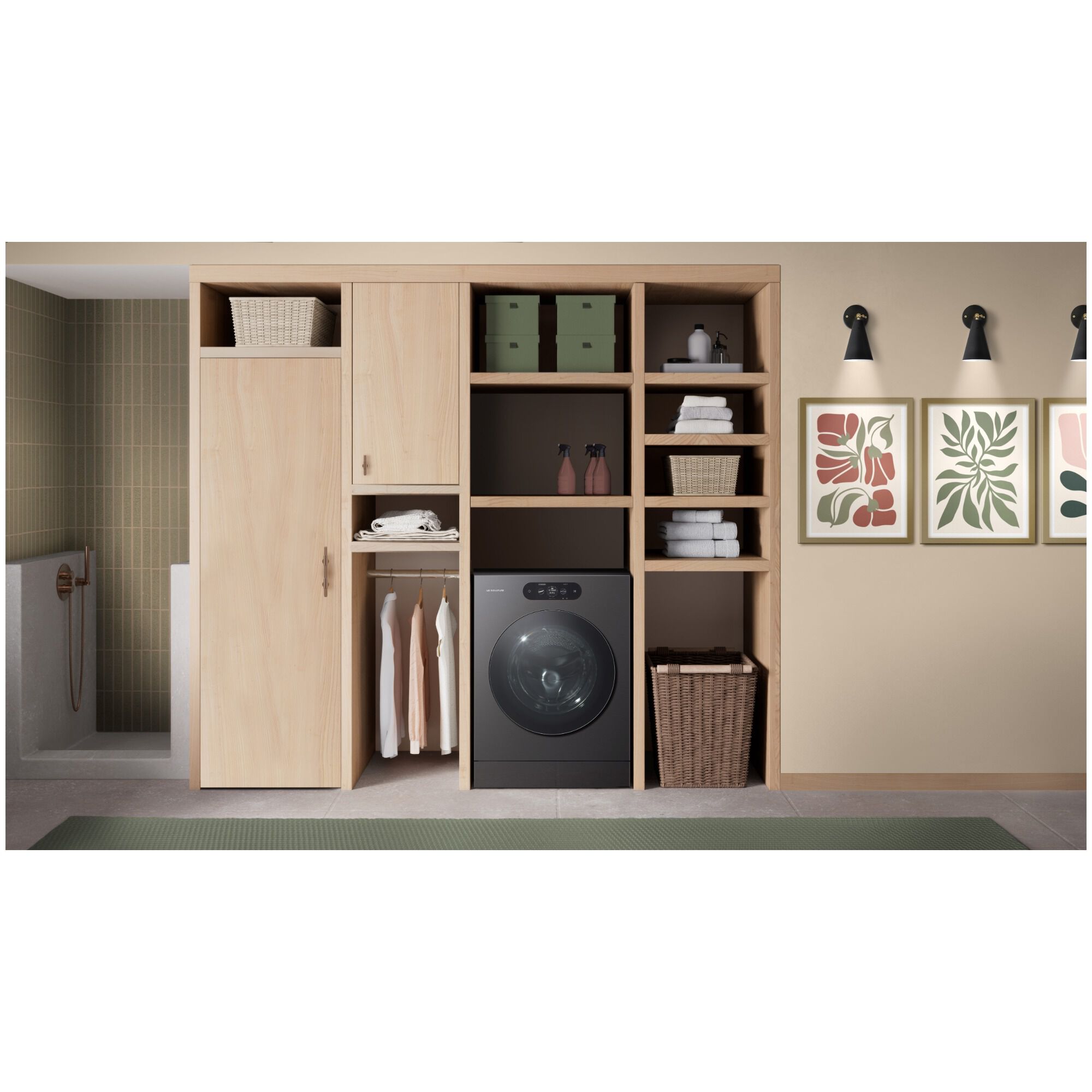 LG SIGNATURE 29 in. 5.8 cu. ft. Smart Electric Front Load Ventless