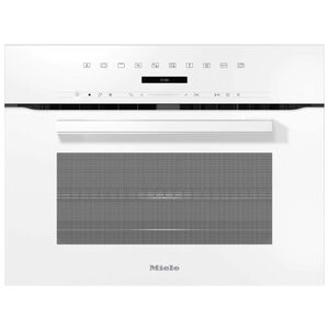 Miele VitroLine 24 in. 1.5 cu. ft. Electric Smart Wall Oven with Standard Convection & Manual Clean - White, , hires