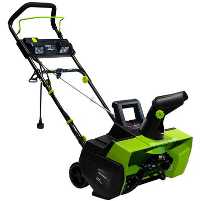 Snow Joe Earthwise 15-Amp, 22-Inch Electric Corded Snow Thrower with LED Lights | SN75022