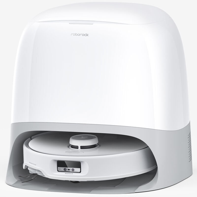 Roborock Qrevo Curv Wi-Fi Connected Auto-Empty Pet Robotic Vacuum/Mop Combo with Voice Control, , hires