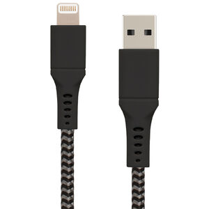 Helix 3ft. USB-A to Lightning Cable (Black), , hires