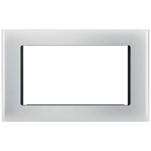 GE Optional 27 in. Built-In Trim Kit for Microwaves (Counter Top) - Stainless Steel, , hires