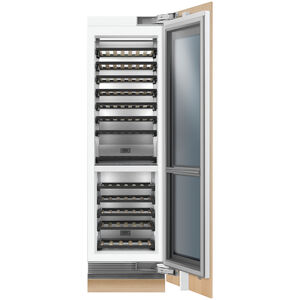 Fisher & Paykel Series 11 24 in. Built-in Column Wine Cabinet with Wood Racks, Dual Temperature Zones & 91 Bottle Capacity - Custom Panel Ready, , hires