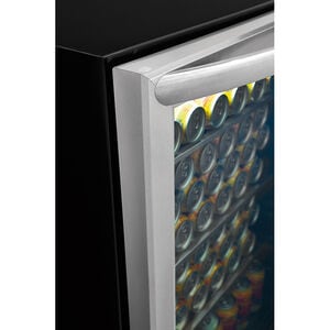 Frigidaire 24 in. 5.3 cu. ft. Built-In/Freestanding Beverage Center with Adjustable Shelves & Digital Control - Stainless Steel, , hires