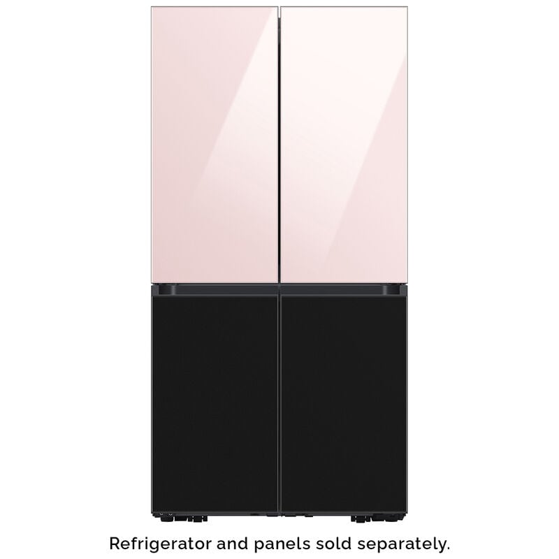 Samsung Bespoke 4-Door Flex Bottom Panel for Refrigerators - Charcoal Glass, , hires
