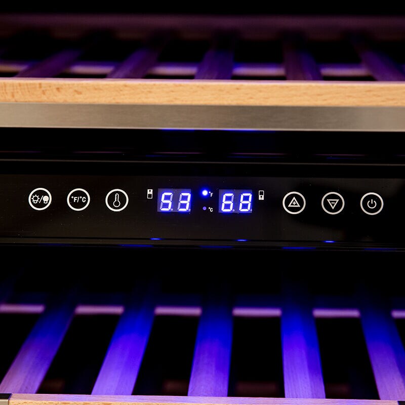 Avanti Elite Series 24 in. Undercounter Wine Cooler with Dual Zones