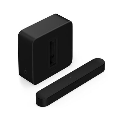 Sonos Premium Entertainment Set with Beam -  Beam & Sub G4 | BEAM2BPKG4