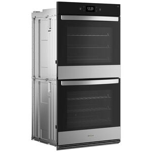 Whirlpool 30 in. 10 cu. ft. Smart Top Control Electric Double Wall Oven with True European Convection - Fingerprint Resistant Stainless, Fingerprint Resistant Stainless, hires