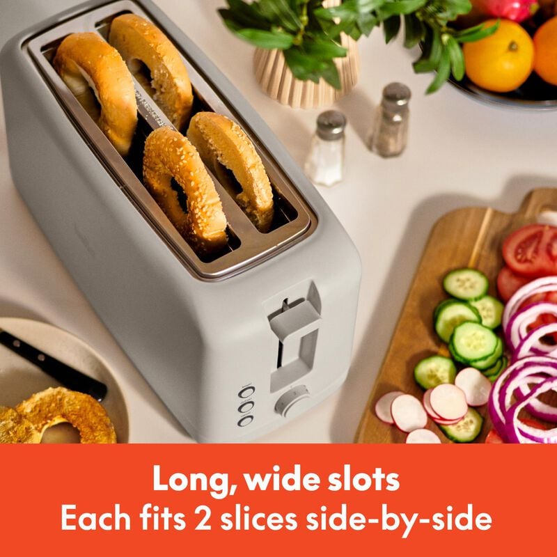 Bella Fits-anywhere Kitchenware 4-Slice Slim Toaster, , hires