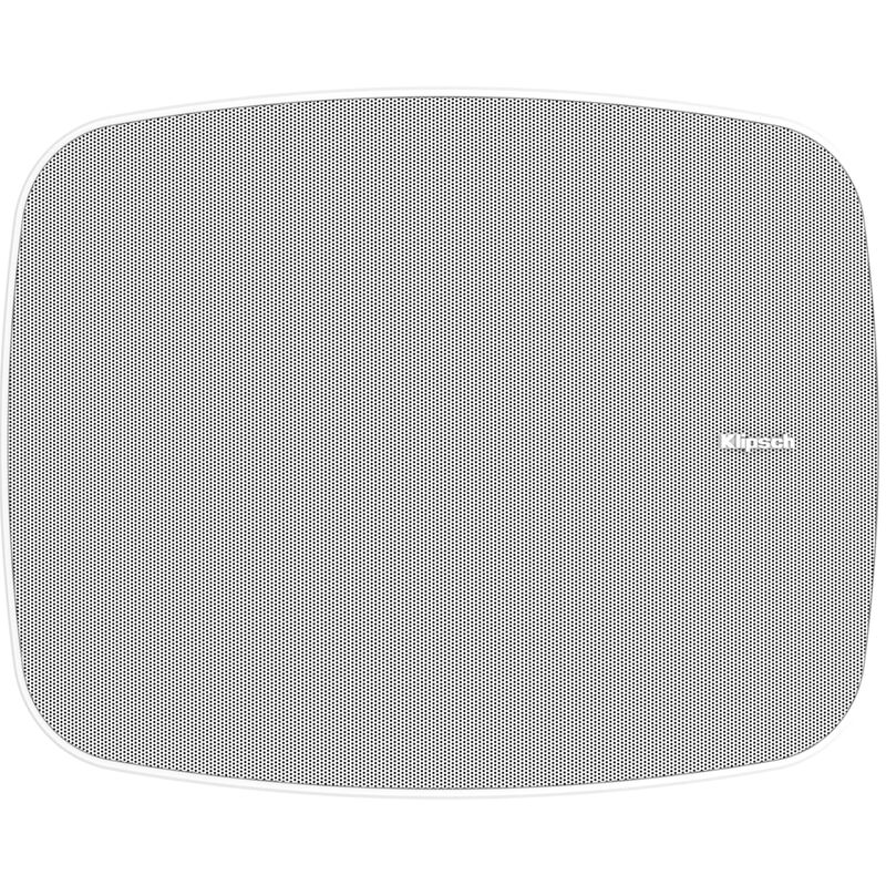 Klipsch Full-Range 5.25" Indoor/Outdoor Residential Surface Mount Loudspeaker (Pair) - White, , hires