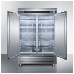 Summit 55 in. 49.0 cu. ft. Freezerless Refrigerator - Stainless Steel, , hires