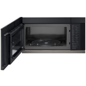 LG 30 in. 2.1 cu. ft. 1050W Smart Over-the-Range Microwave with 400 CFM & Sensor Cooking - PrintProof Black Stainless Steel, PrintProof Black Stainless Steel, hires