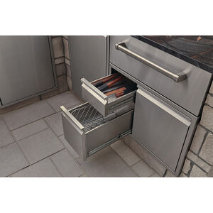 Wolf 30 in. 1.6 cu. ft. Warming Drawer with Humidity Control - Custom Panel Ready, , hires