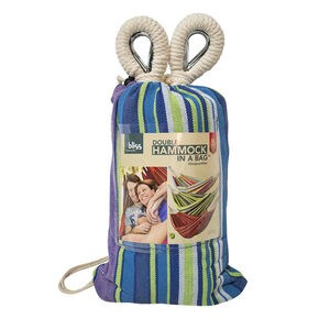 Bliss XL Double Hammock in a Bag | 50% Wider | Carrying Bag Included | 350lbs Capacity | Colors May Vary, , hires