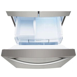 LG 30 in. 21.8 cu. ft. French Door Refrigerator with Ice Maker - Stainless Steel, Stainless Steel, hires