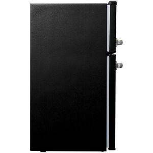 Avanti 18 in. 3 cu. ft. Mini Fridge with Top Freezer - Black, Black, hires