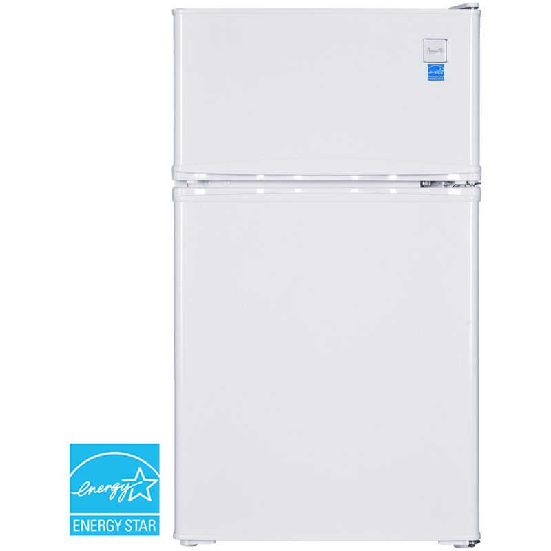 Avanti 19 in. 3.1 cu. ft. Mini Fridge with Top Freezer - White, White, hires