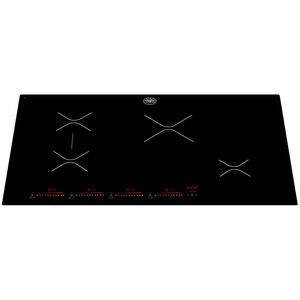Bertazzoni Professional Series 30 in. Induction Cooktop with 4 Smoothtop Burners - Black, , hires