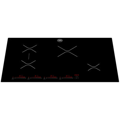 Bertazzoni Professional Series 30 in. Induction Cooktop with 4 Smoothtop Burners - Black | P304IAE