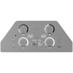 Monogram 30 in. 4-Burner Smart Induction Cooktop with Power Burner - Silver, , hires