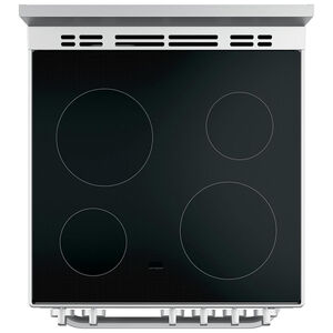 GE 24 in. 2.9 cu. ft. Standard Convection Electric Range with Smoothtop Burners - Stainless Steel, , hires