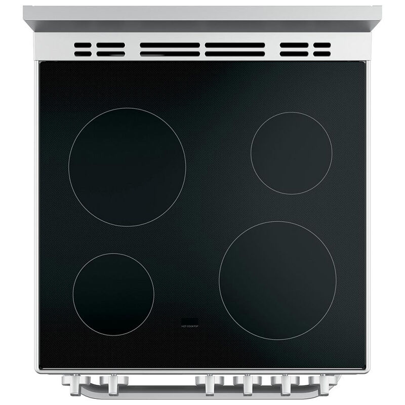GE 24 in. 2.9 cu. ft. Standard Convection Electric Range with Smoothtop Burners - Stainless Steel, , hires