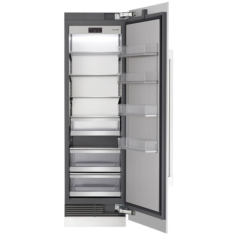 Signature Kitchen Suite 24 in. 13.9 cu.ft. Built-In Smart Counter Depth Freeezerless Refrigerator with Internal Water Dispenser - Custom Panel Ready, , hires