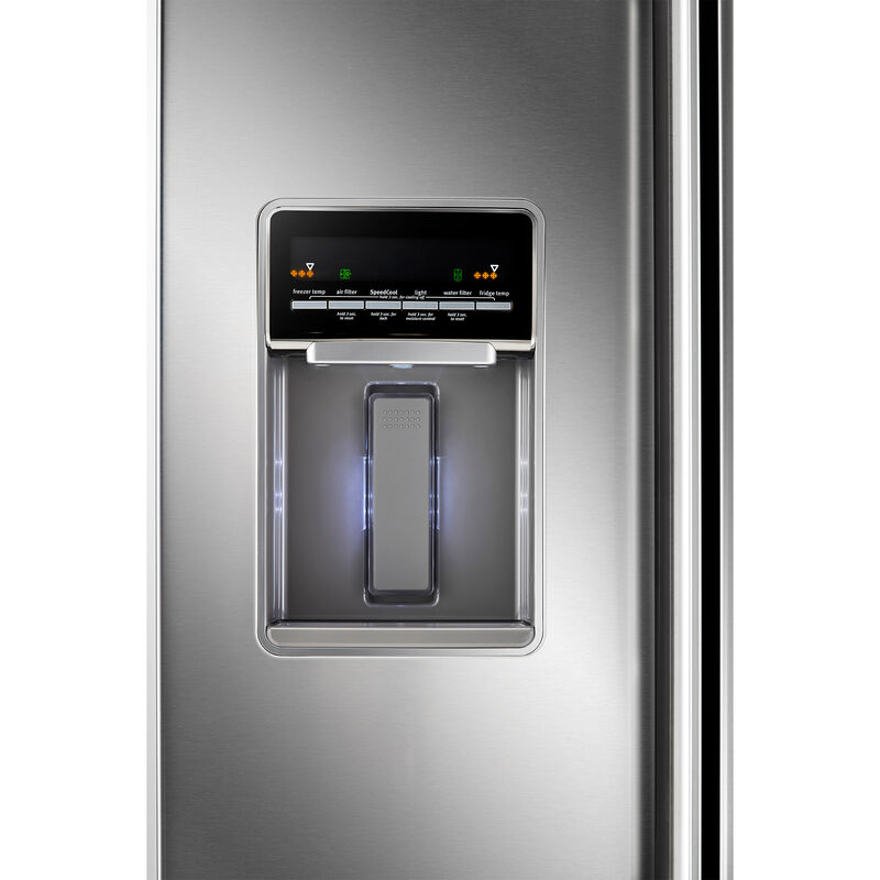 Maytag 30 in. 19.6 cu. ft. French Door Refrigerator with Water Dispenser with Water Dispenser - Stainless Steel, , hires