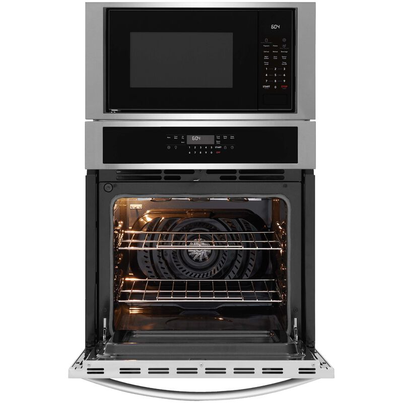 Frigidaire 27 in. 5.4 cu. ft. Electric Microwave/Wall Oven Combo with Standard Convection & Sensor Cooking - Stainless Steel, , hires