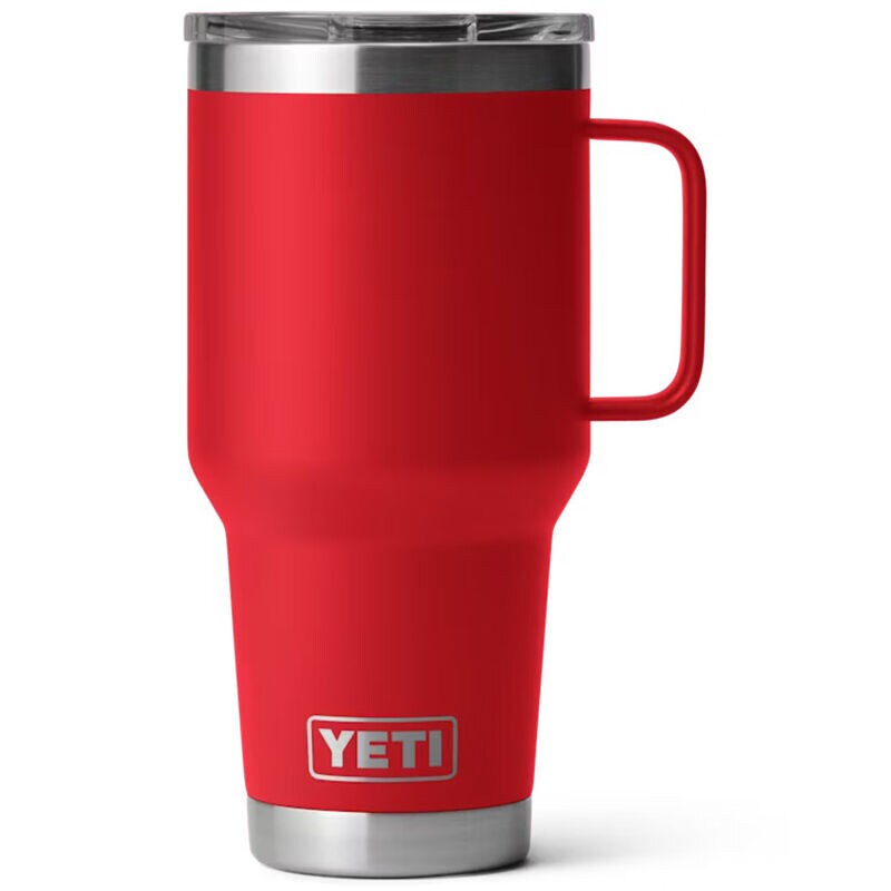 YETI Rambler 30 oz Travel Mug - Rescue Red, Yeti-Rescue Red, hires