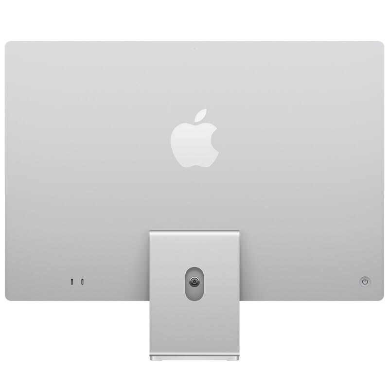Apple iMac with 24-inch 4.5K Retina Display, M4 8-Core Chip, 16GB RAM, 256GB Storage, 8-Core GPU, 2 USB Ports, Silver, , hires