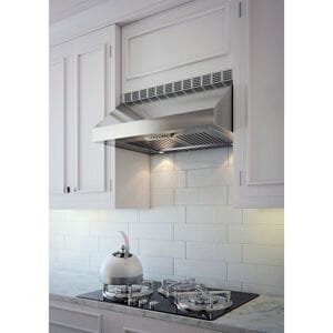 XO 36 in. Standard Style Range Hood with 3 Speed Settings, 600 CFM, Convertible Venting & 2 LED Lights - Stainless Steel, , hires