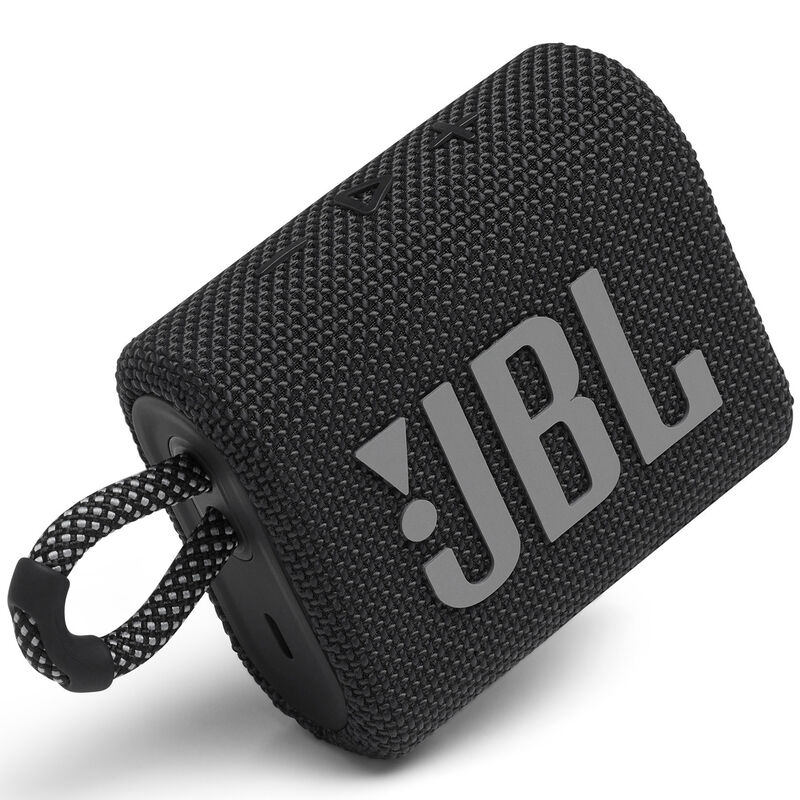 JBL GO 3 Portable Waterproof Speaker - Black, , hires