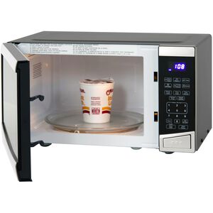 Avanti 19 in. 0.9 cu. ft. 900W Countertop Microwave - Stainless Steel, , hires