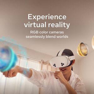 Meta Quest 3s 256GB Virtual Reality Headset - Batman: Arkham Shadow & a 3-month Trial of Meta Quest+ Included - White, , hires