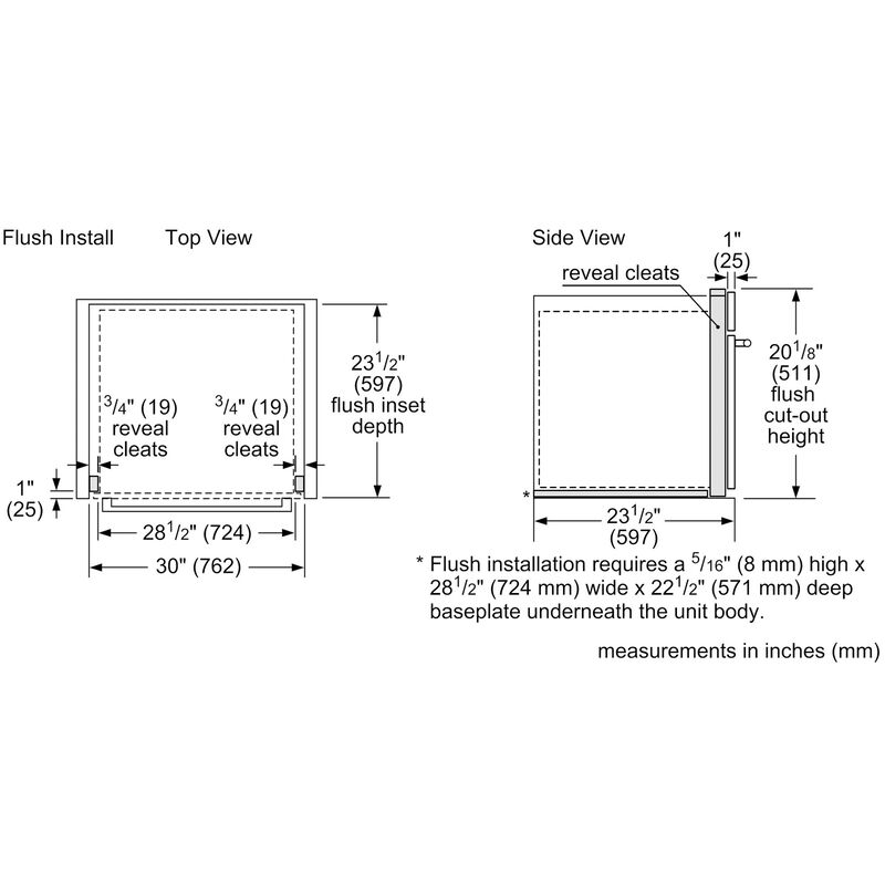Bosch 800 Series 30 in. 1.6 cu. ft. 1000W Built-In Microwave with Convection & Sensor Cooking - Stainless Steel, , hires