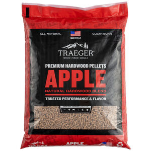 Traeger Apple Hardwood Pellets - 20 lb Bag, , hires