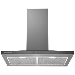 LG Signature 30 in. Smart Ducted Chimney Style Range Hood with 600 CFM, 5 Fan Speeds & 2 LED Lights - Stainless Steel, , hires