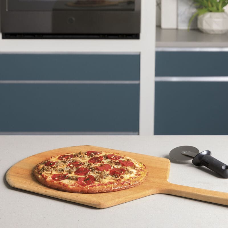 GE Profile 30 in. 10 cu. ft. Smart Top Control Electric Double Wall Oven with True European Convection - Stainless Steel, Stainless Steel, hires