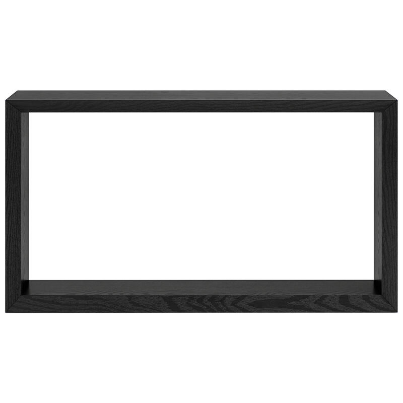 Hudson & Canal Osmond 55" Wide Rectangular Console Table - Black Grain, , hires