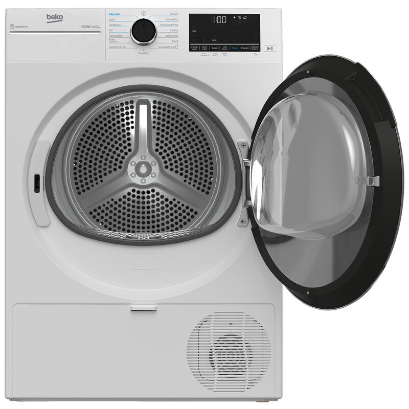 BLACK+DECKER 4.4-cu ft Ventless Electric Dryer (White) ENERGY STAR
