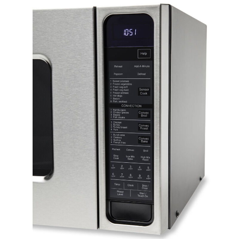Viking 5 Series 25" 1.5 Cu. Ft. Built-In/Countertop Microwave with 10 Power Levels & Sensor Cooking Controls - Stainless Steel, , hires