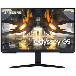 Samsung 27" Odyssey G52A QHD IPS 165Hz 1ms G-Sync Compatible HDR400 Gaming Monitor, , hires