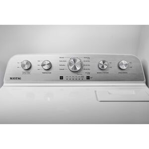 Maytag 29 in. 7.0 cu. ft. Electric Dryer with 9 Dryer Programs, 3 Dry Options & Wrinkle Care - White, , hires
