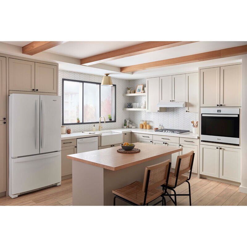 Whirlpool 30 in. 5 cu. ft. Smart Electric Single Wall Oven with Standard Convection - White, , hires